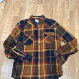 Levi's Men's Plaid Casual Button Down Shirt - Red, Yellow, Blue